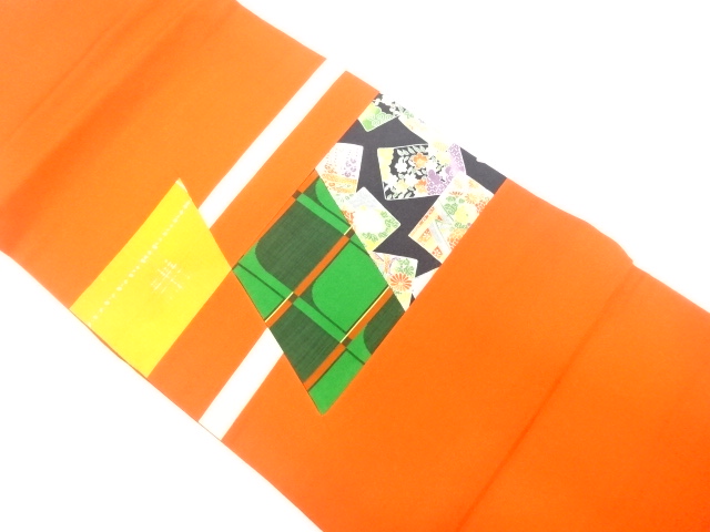 Japanese Kimono / Nagoya Obi Combined weave